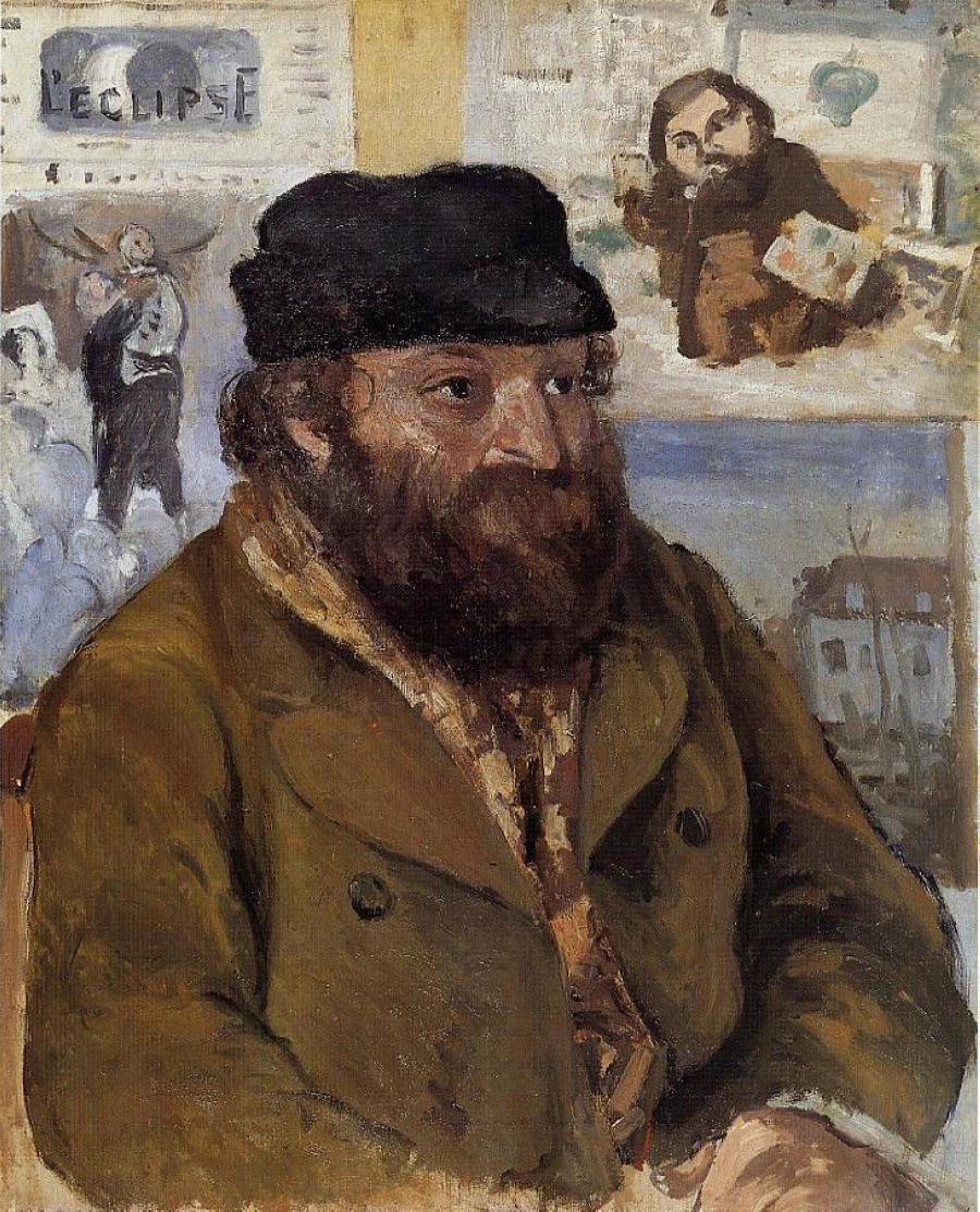 Ritratto di Cézanne - National Gallery, Londra